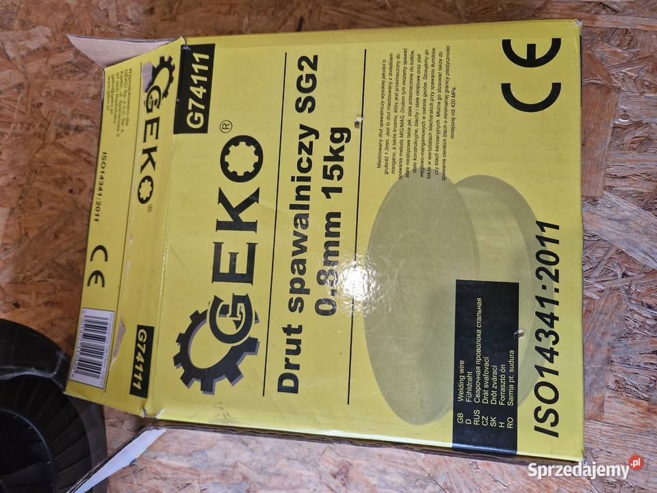 Drut spawalniczy 08mm 15 Geko G74111 Głogowa