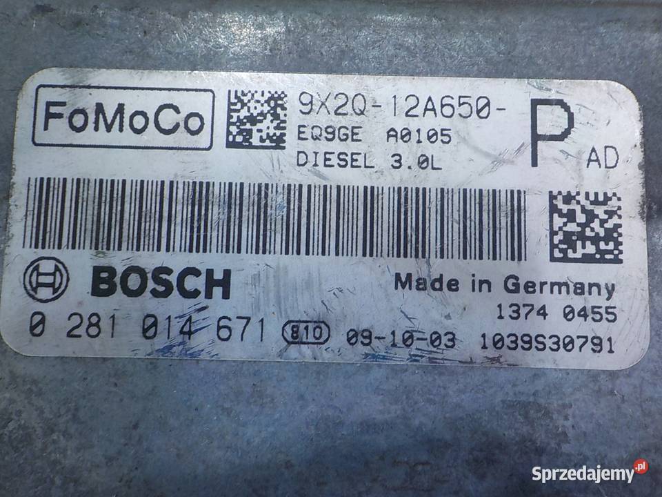 JAGUAR XF I 30 D AUT 09r sterownik komputer Suków sprzedam