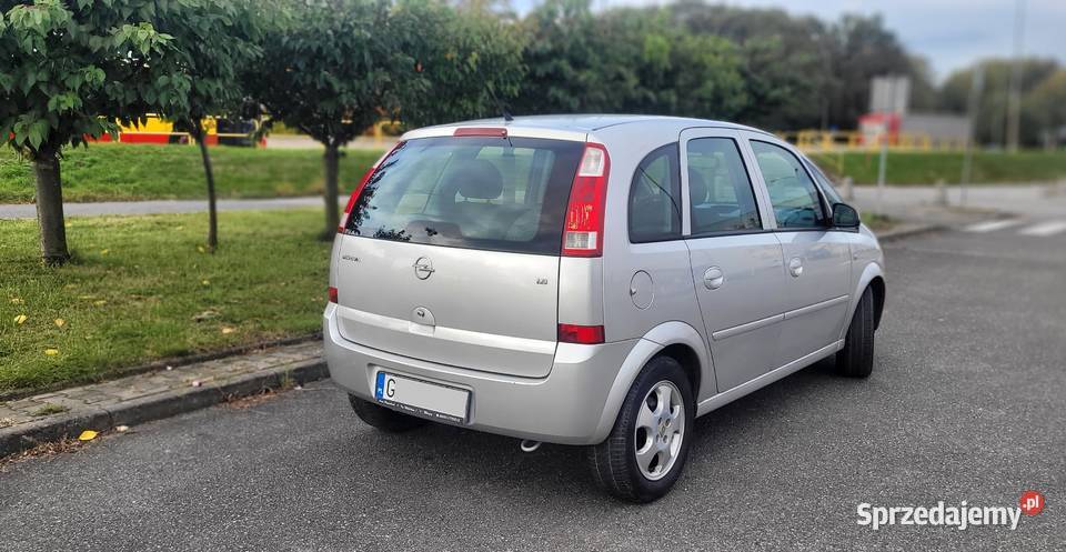 Opel Meriva 16 benz stan bez korozji pomorskie Tczew