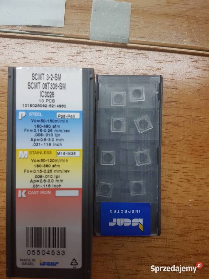 Płytka skrawająca ISCAR SCMT09T308SM IC3028 śląskie Gliwice