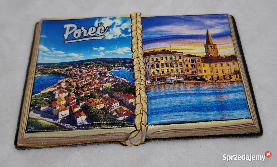 Magnes na lodówkę Poreć Chorwacja 81x55 Kolekcje śląskie Czeladź