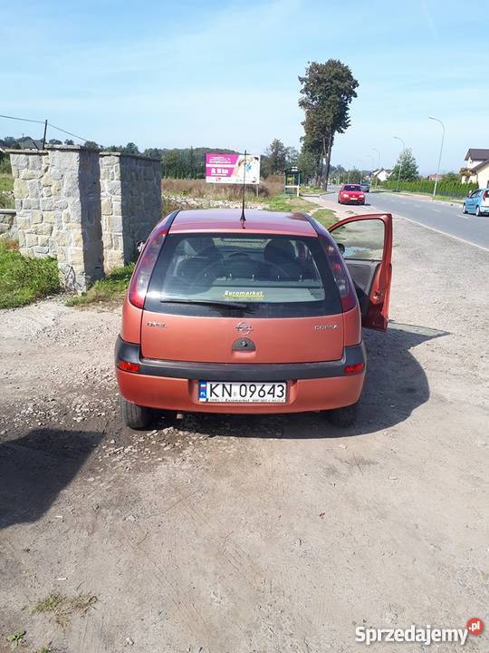 OPEL CORSA C 2001 Silnik 10 BENZYNA Nowy Sącz sprzedam