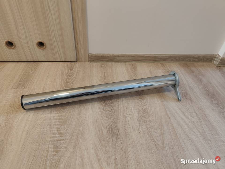 Metalowa noga do stołu blatu chrom Gamet 70
