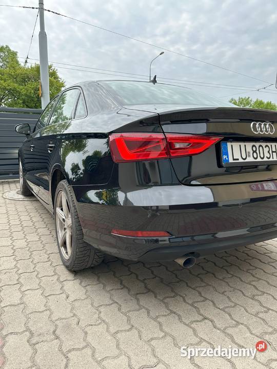 AUDI A3 8V SEDAN Czarny Salon Polska A3 Lublin sprzedam