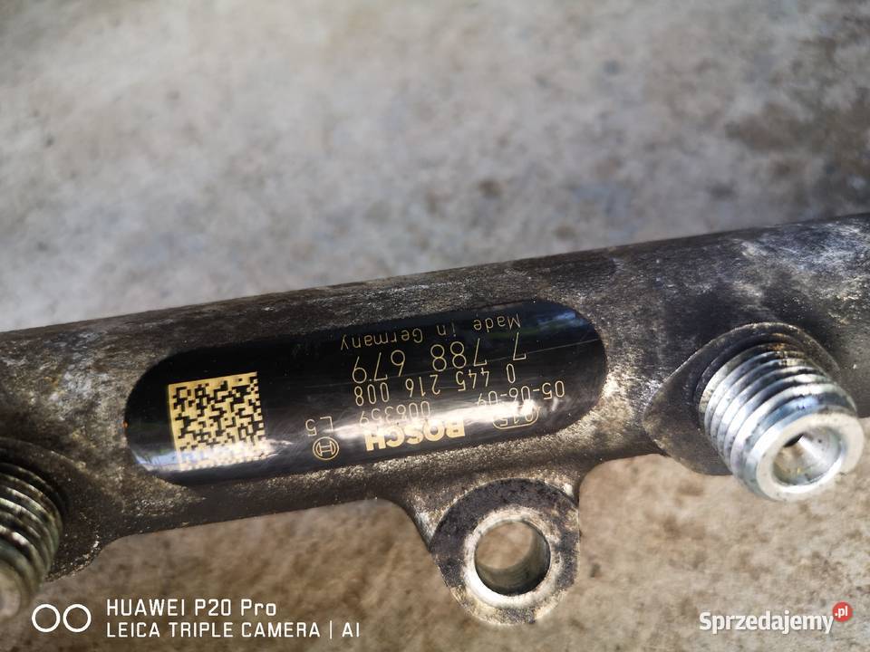 Listwa Szyna wtryskowa BMW E60 E61 535D 7788679 osobowe Motoryzacja wielkopolskie Kościan