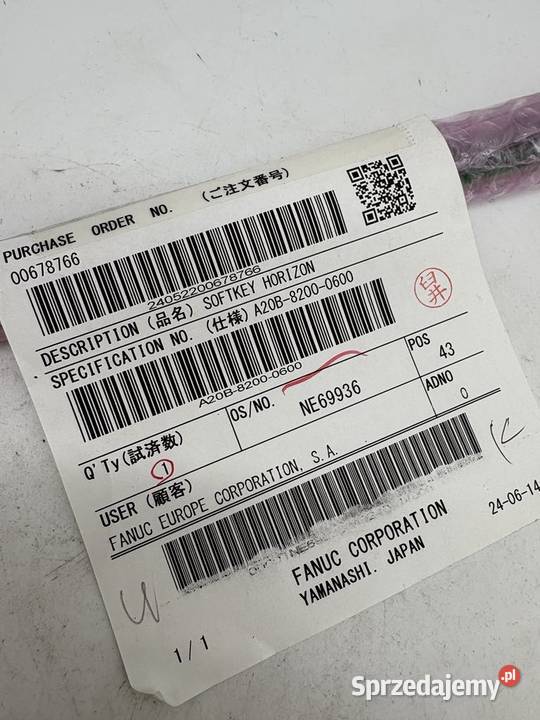 Fanuc A20B82000600 Keypad Warszawa