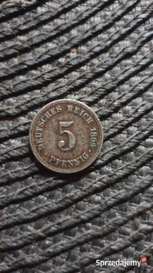 10 pfennig 5 pfennig 1899