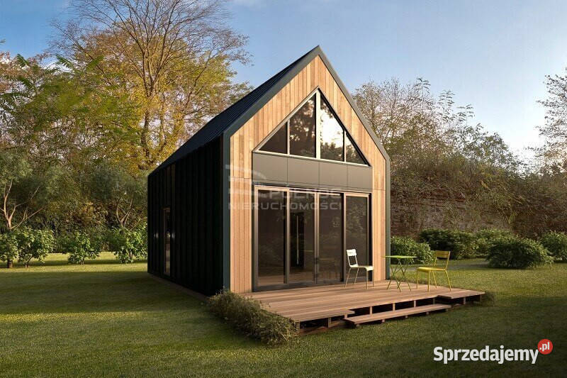 Działka dom modułowy CZEMU NIE 27m Grunty i działki Międzyleś