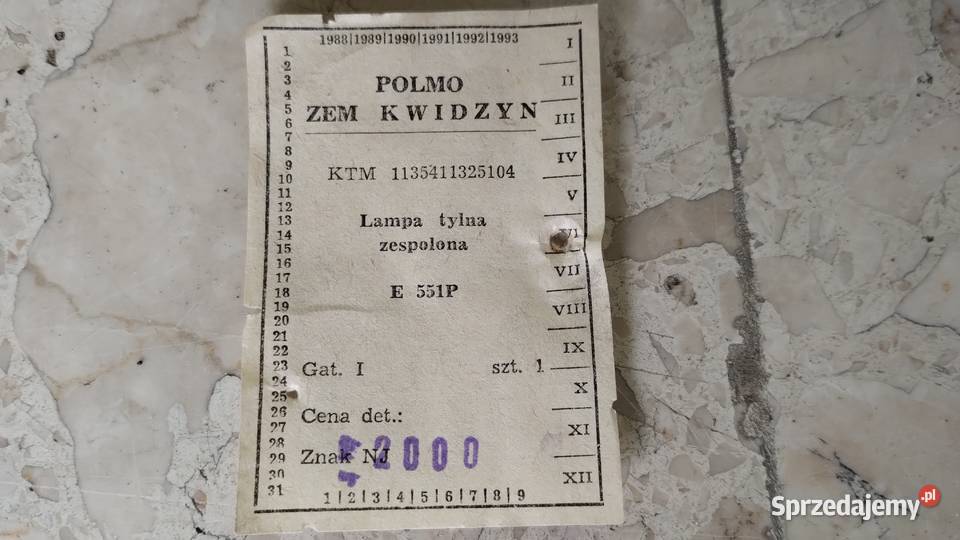 Lampy do ursusa przyczepy Poznań sprzedam