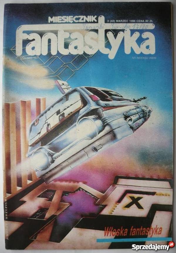 FANTASTYKA 1986 03 42 MIESIĘCZNIK Piła