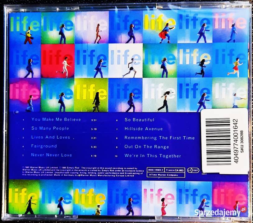 Wspaniały Album CD SIMPLY RED Album Life Katowice sprzedam