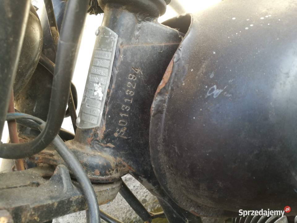 Wsk 125 1973 r Oryginał z dowodem rejestracyjnym Rok produkcji 1973