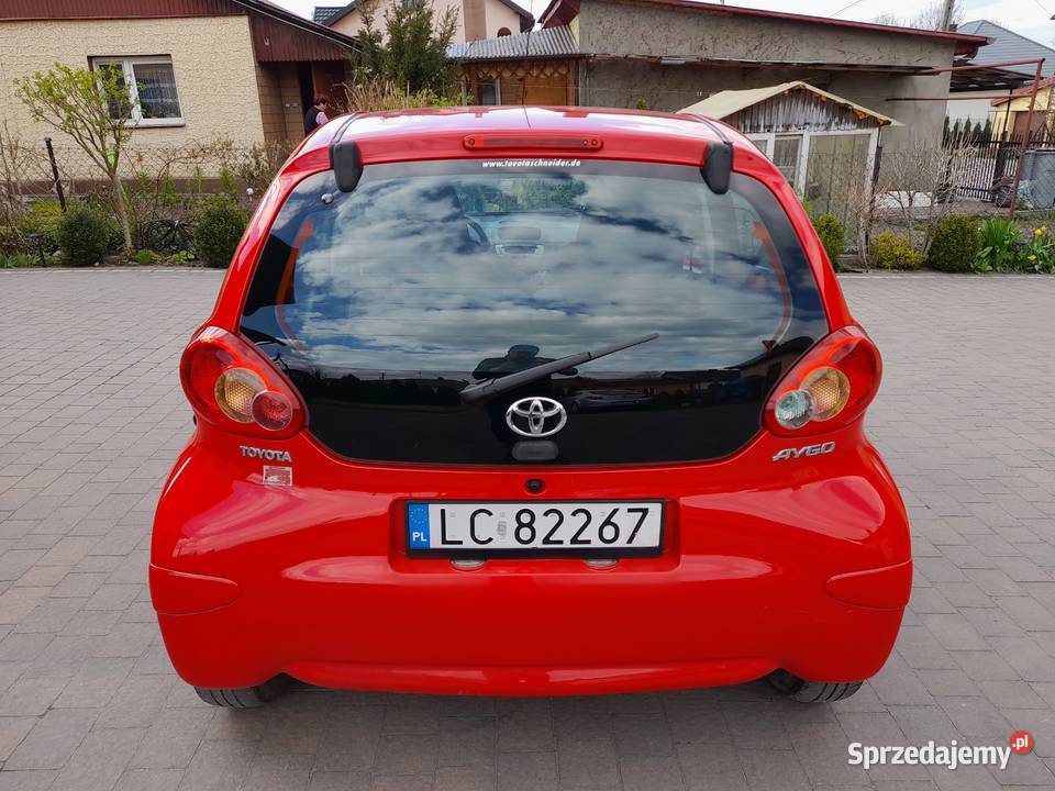 Toyota Aygo 10 benzynka5 drzwi183 przebieguklima 68KM lubelskie Siedliszcze-Osada