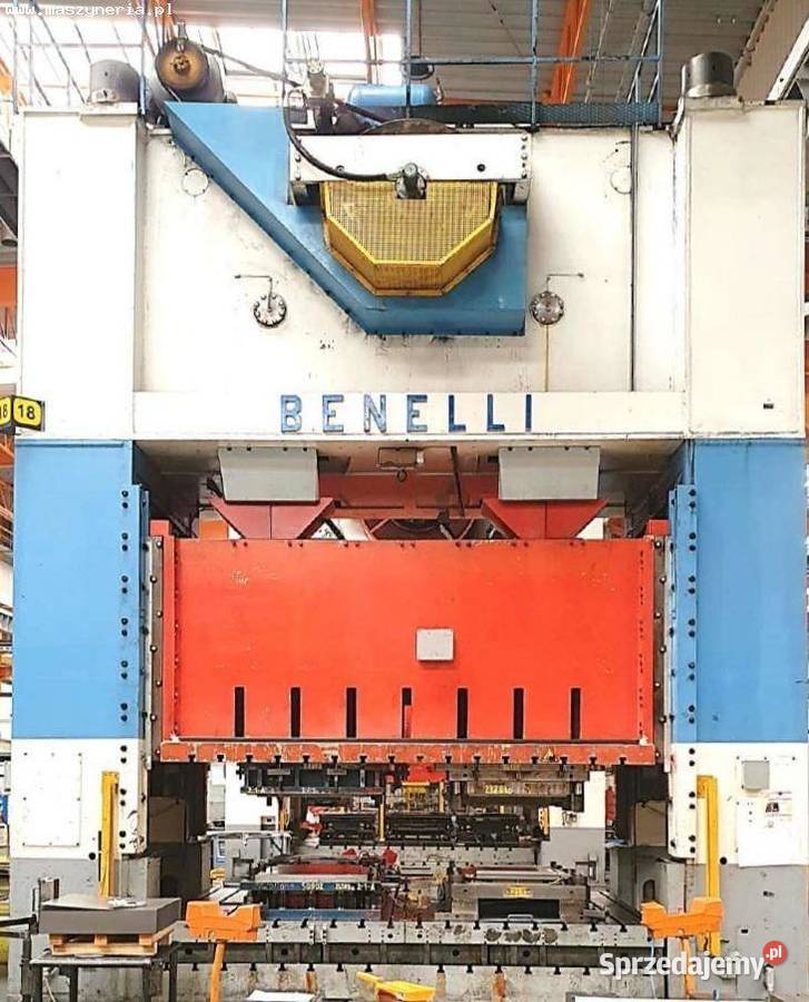 Prasa mechaniczna BENELLI PEZM8006004P 800T Jelenia Góra