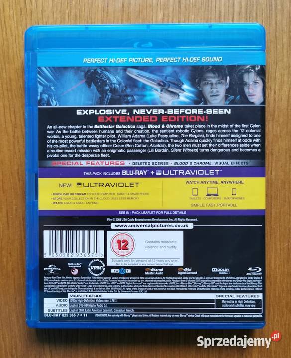 Battlestar Galactica Blood Chrome Krew i Chrom łódzkie Parzęczew