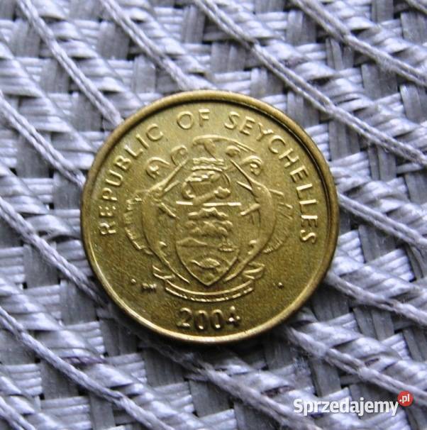 Seszele 1 Cent 2004r Ładna Antyki, Sztuka, Kolekcje Kalisz