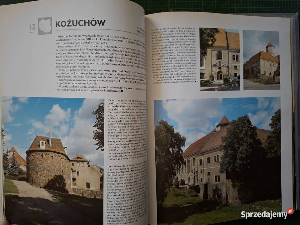 Dorzecze Odry Zamki w Polsce KK Czapliński ISBN 8371830548 Kraków