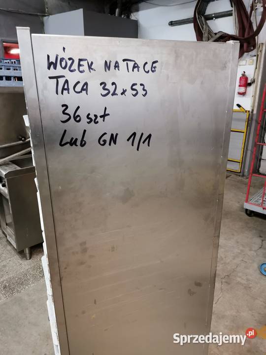 Wózek transportowy na tace 36 w komplecie Krotoszyn sprzedam