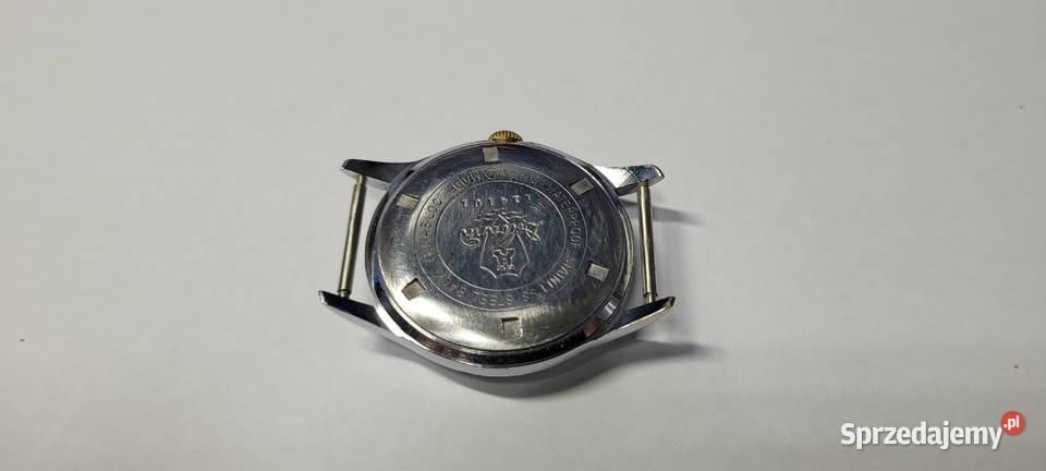 DELBANA szwajcarski zegarek z lat 50tych model śląskie