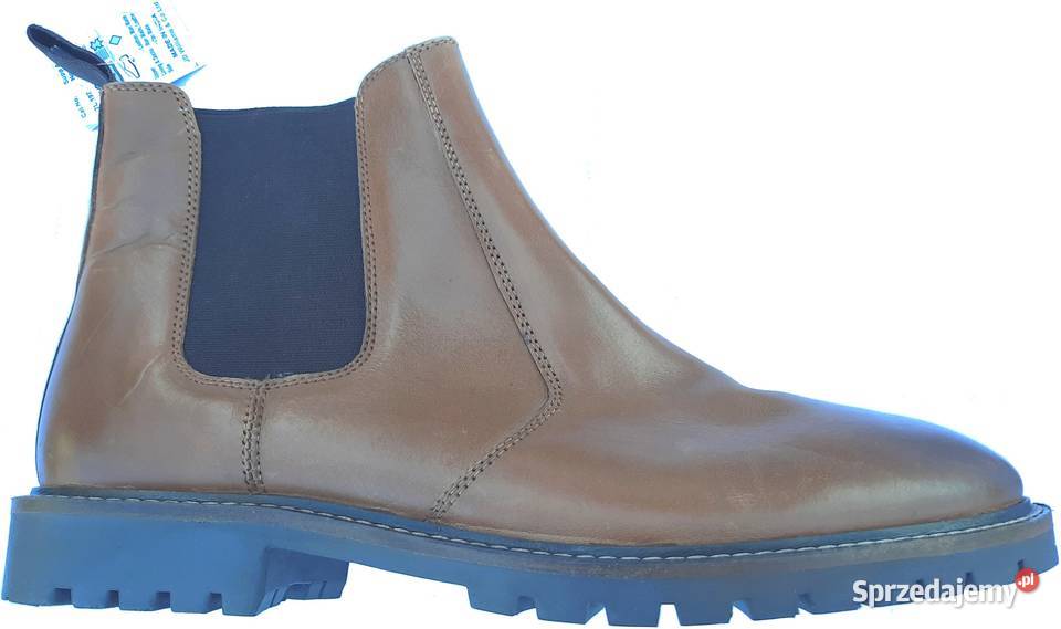 44 Buty męskie zimowe Jacamo skórzane brązowe 29 śląskie Gaszowice