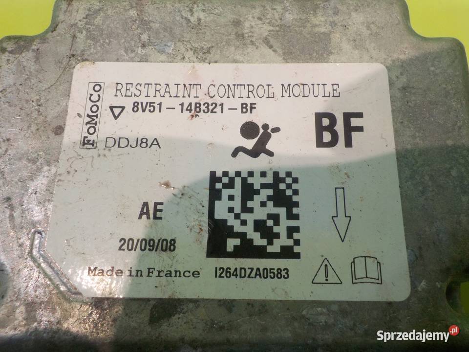 FORD FIESTA MK7 14 B 09r HB 5D modul sensor Wyposażenie elektryczne Suków