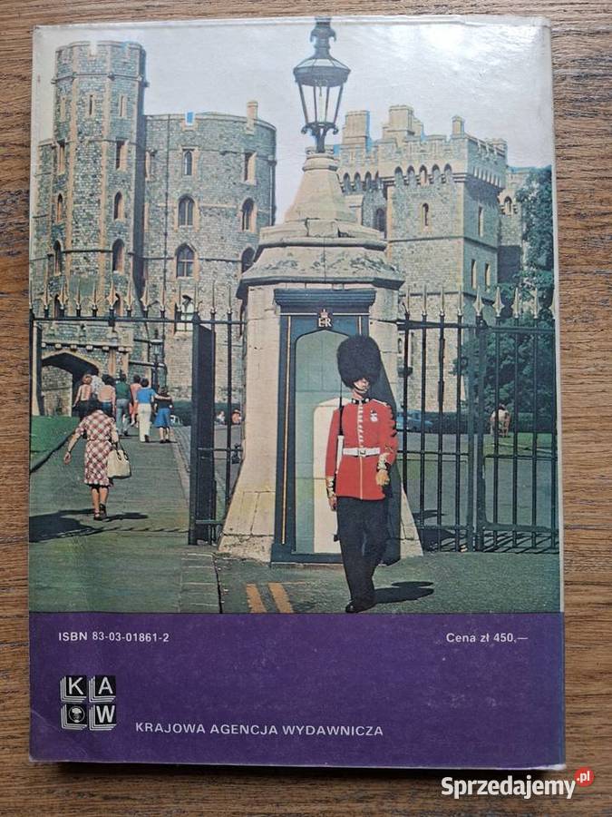Londyn i przewodnik turystyczny ISBN 8303018612 Mapy i przewodniki Kraków