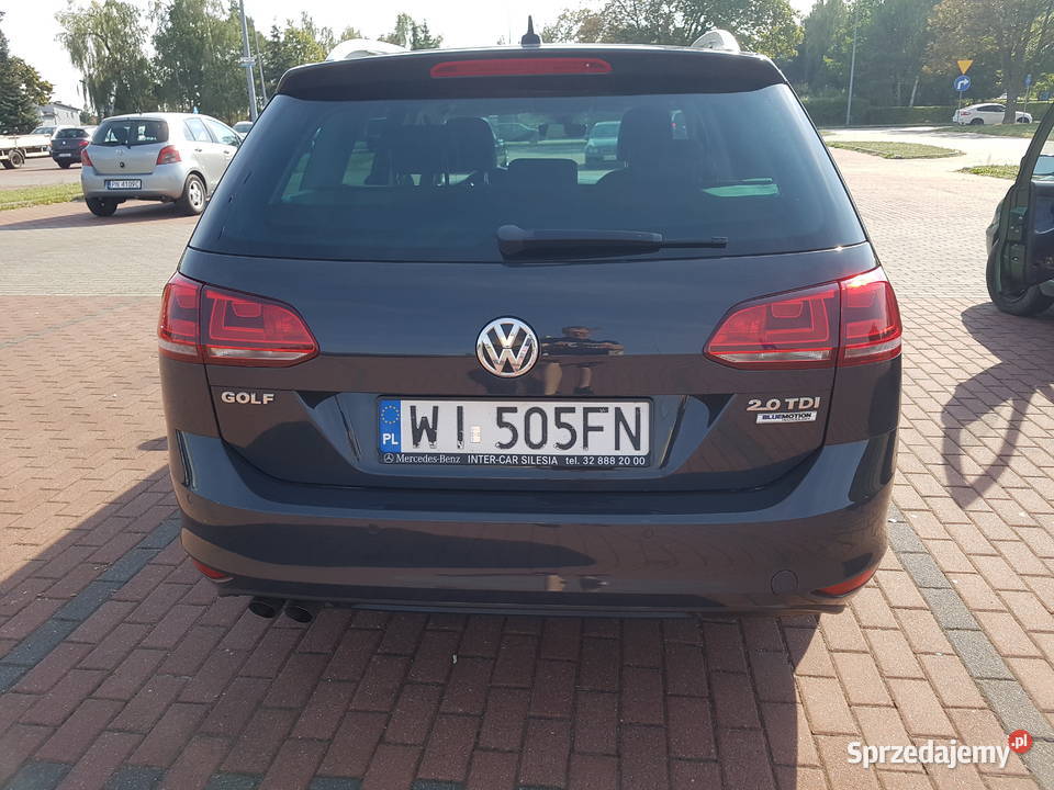 Volkswagen Golf VII 20 TDI BMT Highline DSG EU6 isofix wielkopolskie Konin sprzedam