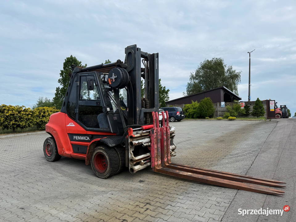 wózek widłowy LINDE H80D01900 TRIPLEX 51m diesel Działoszyn