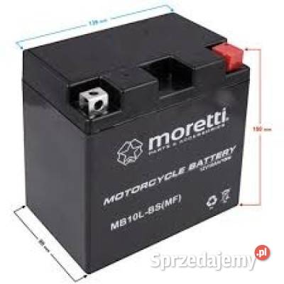 AKUMULATOR MOTOCYKLOWY MORETTI AGM GEL 10AH Pozostałe