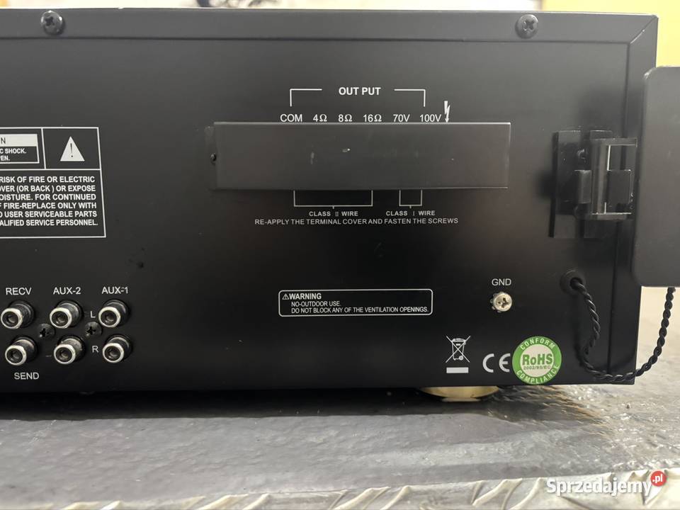 Wzmacniacz radiowęzłowy Show SA9120CDT Stadła