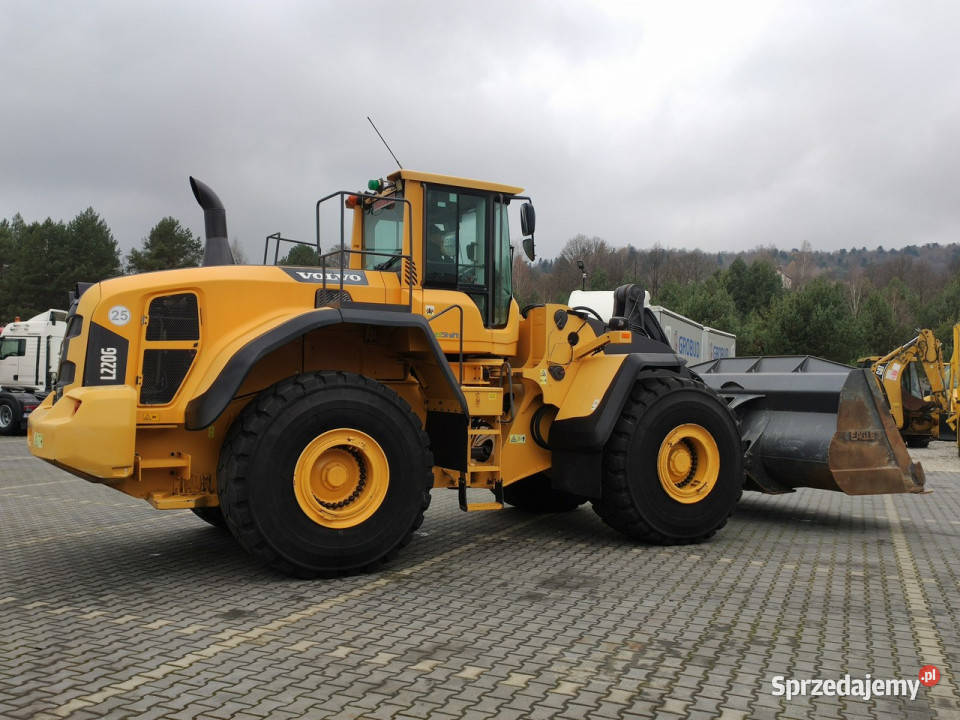 duża kołowa Volvo L 220G Waga Drukarka Zadbana Koła Koparko ładowarki Widełki sprzedam