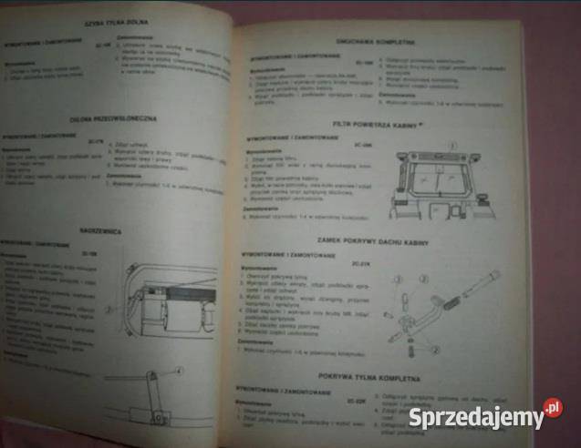 Instrukcja napraw MF 255 Massey Ferguson 255 Lublin