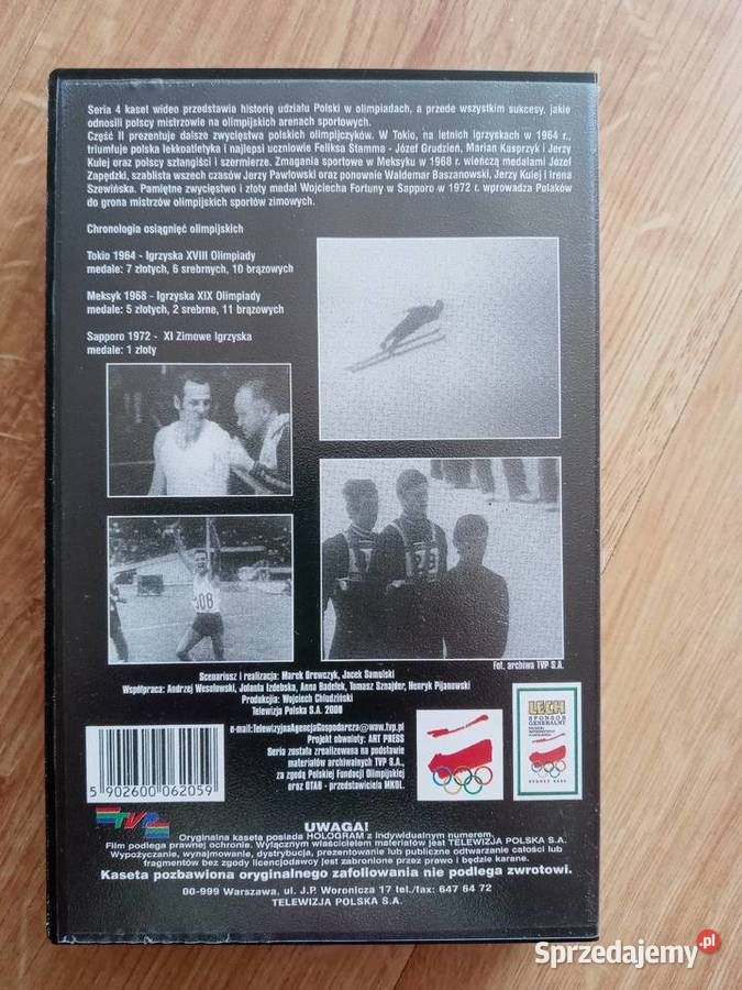 VHS Złote Olimpiady Sukcesy i Wspomnienia Elektronika