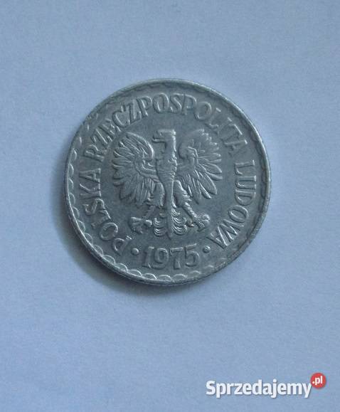 Moneta obiegowa 1 1975rmoneta1PRL Łódź
