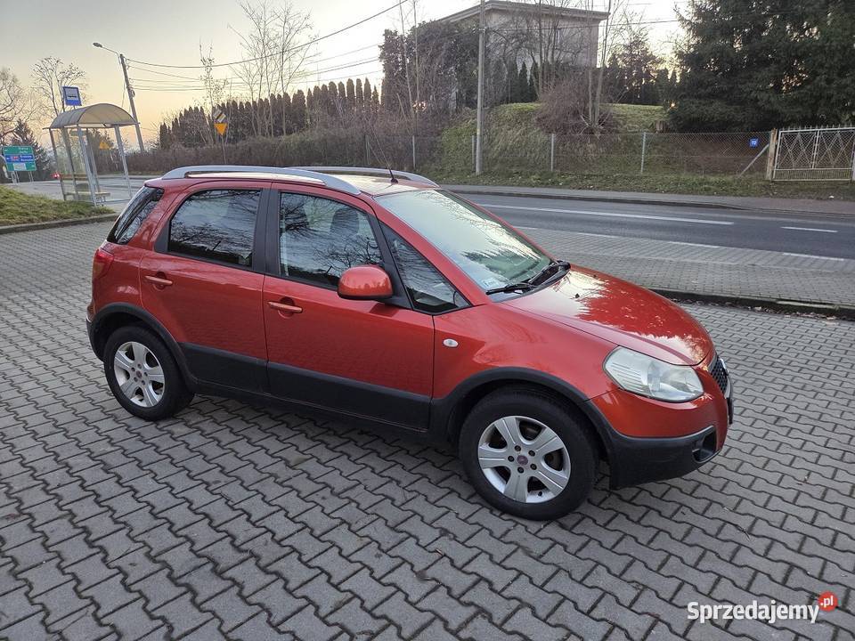 Fiat Sedici 16 z Gazem Sprawne Napędy 4x4 Niski nieuszkodzony