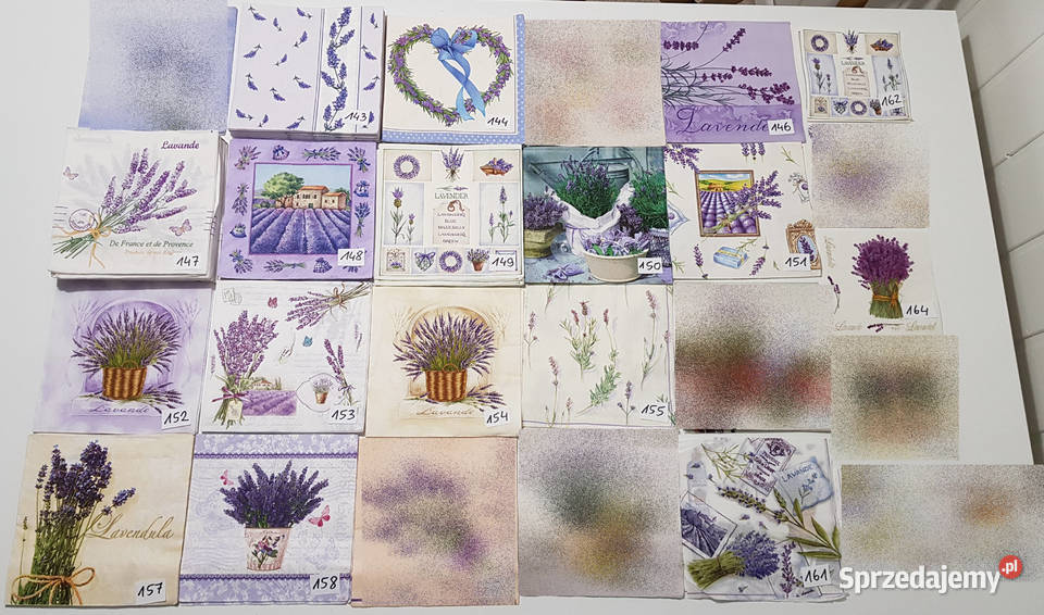 Serwetki decoupage zestawy 1 12 Antyki, Sztuka, Kolekcje Siemianowice Śląskie