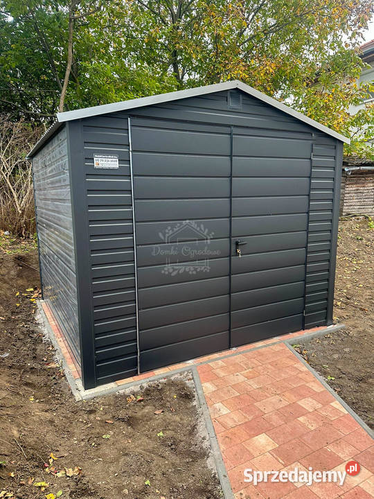 Schowek Domek ogrodowy 3x3m Brama dwuskrzydłowa Gryfice