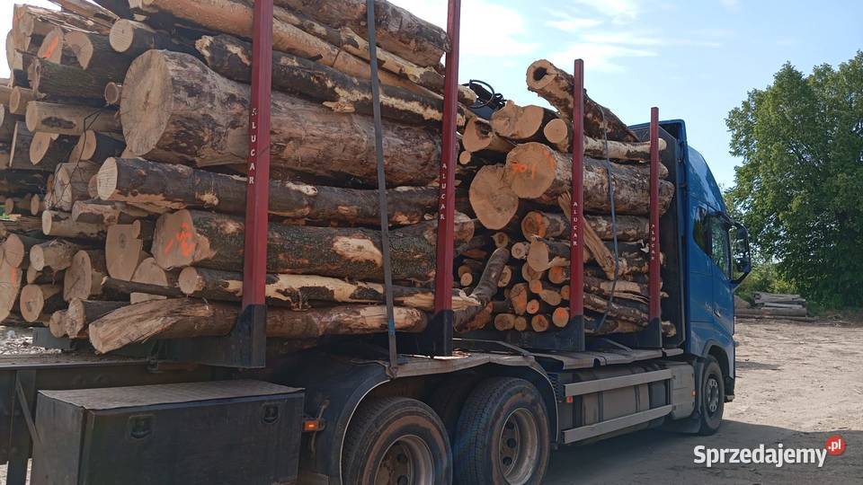 drewno opałowe kłody buk jesiondąb Świdnica
