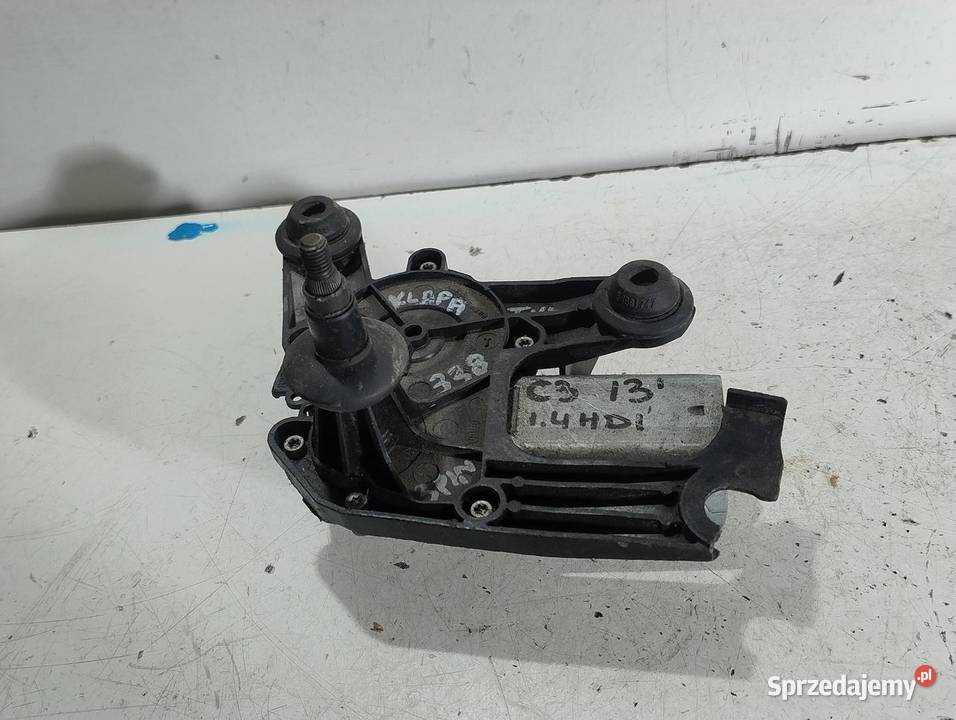 SILNICZEK WYCIERACZKI KLAPY 3 PIN CITROEN C3 II