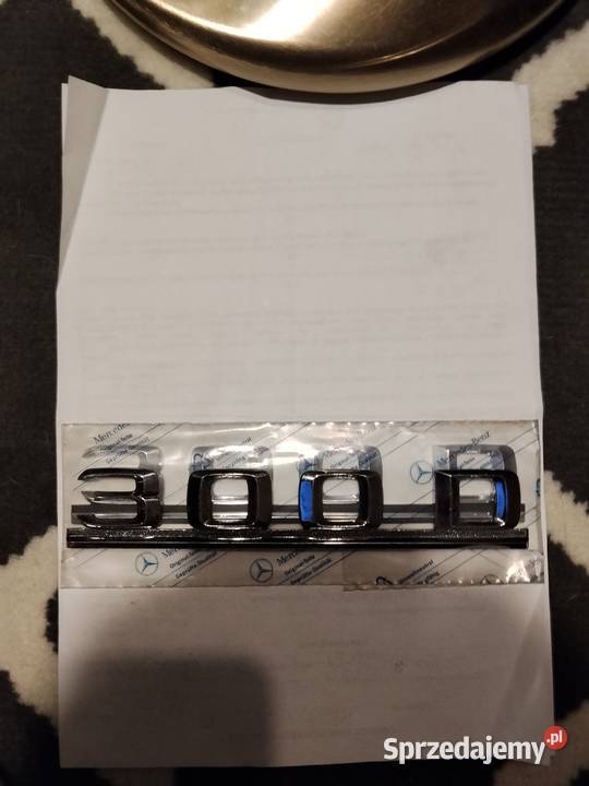 Mercedes W124 300D logo emblemat znaczek Motoryzacja Częstochowa sprzedam