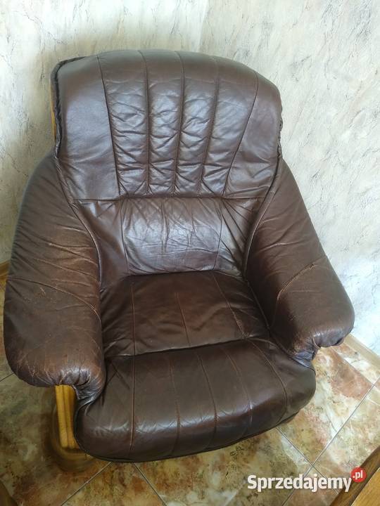 Komplet mebli skóra 311Ława do renowacji Łódź sprzedam