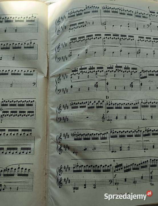 Carl czernys śpiewnik nuty 1916 antyk Gdańsk