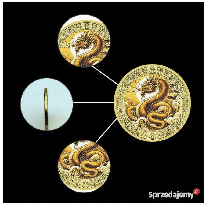 Kolekcjonerski zestaw monet medali chińskich Warszawa