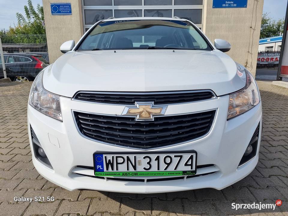 Chevrolet Cruze 18 140 alufelgi klimatyzacja Płońsk sprzedam