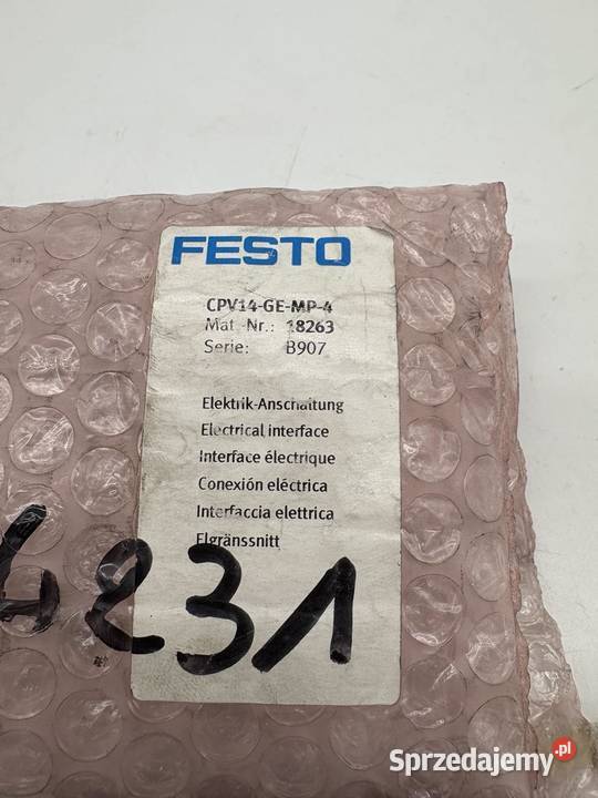 Festo 18263 CPV14GEMP4 Valve Manifold Interface