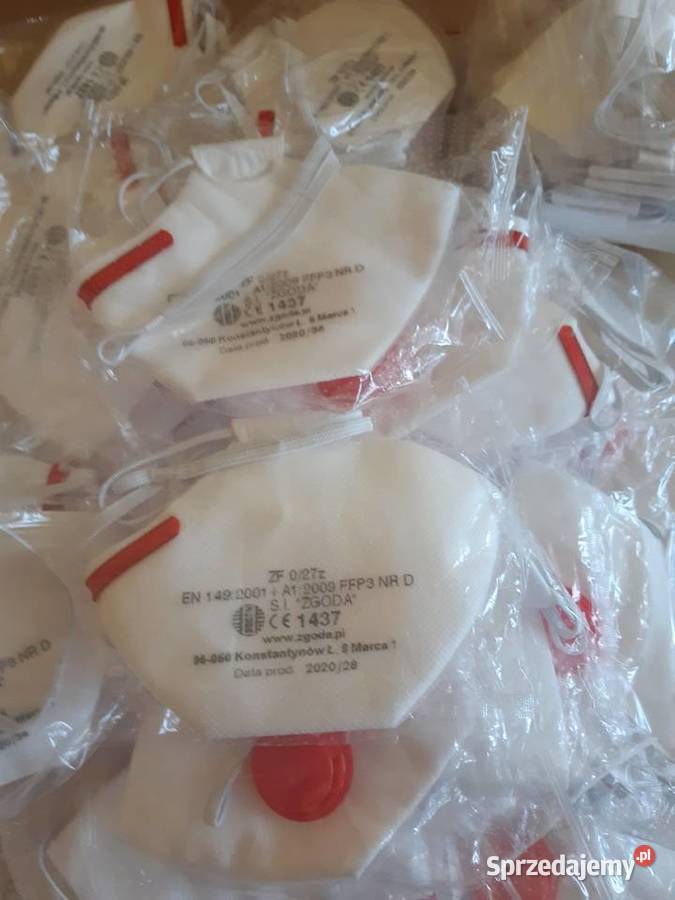 Maseczka FFP3 Polskiej Firmy Zgoda Maski ochronne