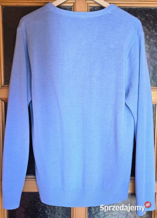 Ralph lauren L sweter niebieski bawełna L 100 Warszawa