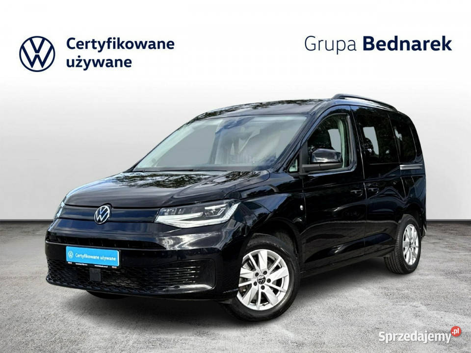 Volkswagen Caddy Bezwypadkowy Salon Polska kurtyny powietrzne Łódź