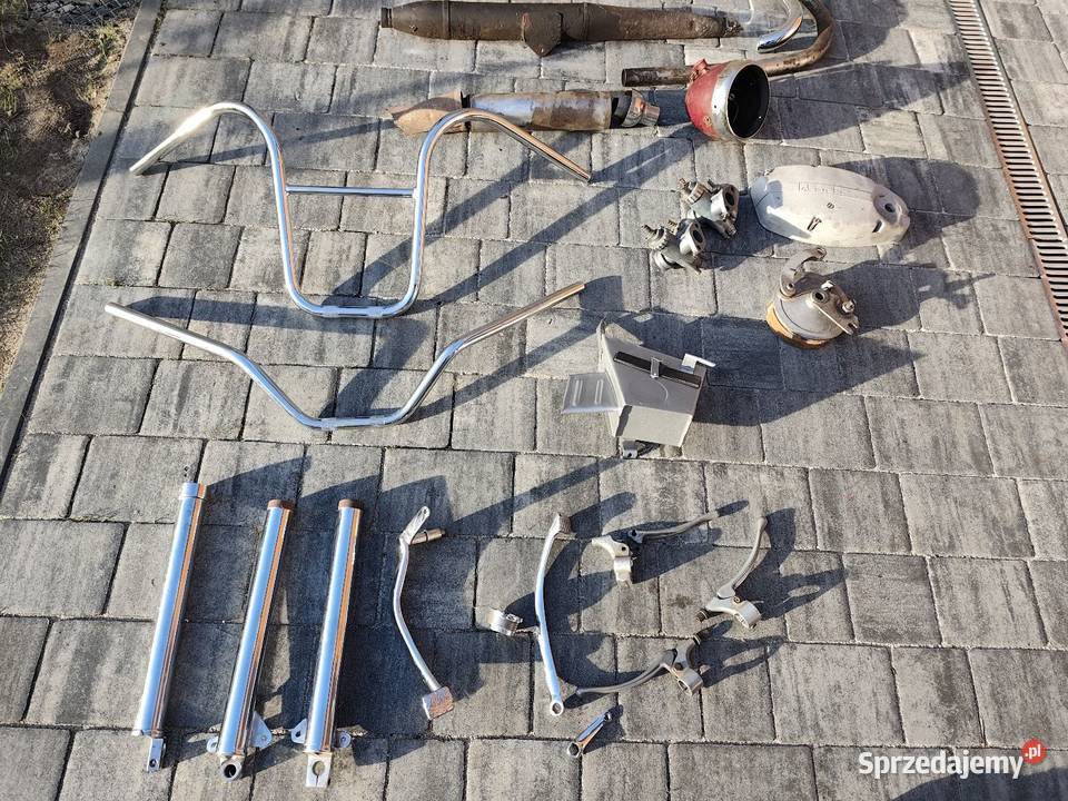 Rama tłumik kierownica wsk lelek Dudek bąk wfm wielkopolskie