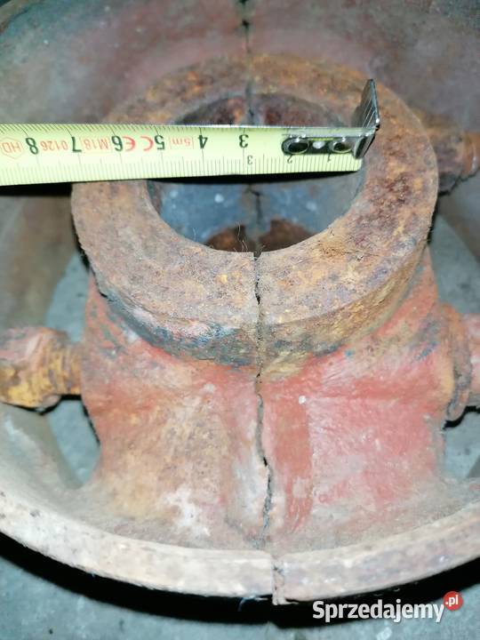 Koło pasowe na pas płaski średnica 195 Ruda Pilczycka
